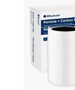 Blueair Blue Pure 311 Auto Medium Room Air Purifier & Blue Pure 311 Auto Genuine Replacement Filter, Particle and Activated Carbon, Fits Blue Pure 311 Auto Air Purifier