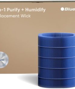 BLUEAIR Genuine Wick Filter, Replacement for DH3i 2-in-1 Purify + Humidify Air Purifier, Certified to Deliver Pure Water Humidification & Capture Water Minerals, Perfect Fit for Model DH3i