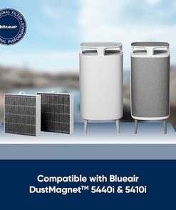 BLUEAIR DustMagnet 5400 Series ComboFilter, Genuine Replacement Filter for DustMagnet 5440i, 5410i Home Air Purifiers for Dust, Virus, Bacteria, Smoke and Allergies 2