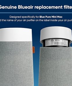 Blueair Blue Pure Mini Max Genuine Replacement Filter, Fits Blue Pure Mini Max Air Purifier 2